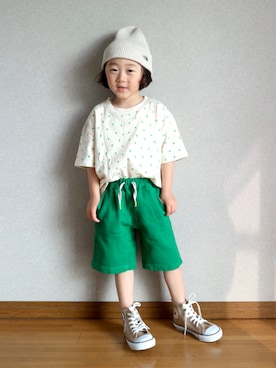 Su,Um,Riさん（キッズ・100cm）の春コーディネート