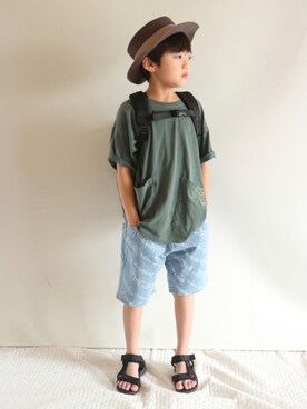 Su,Um,Riさん（キッズ・120cm）の夏コーディネート