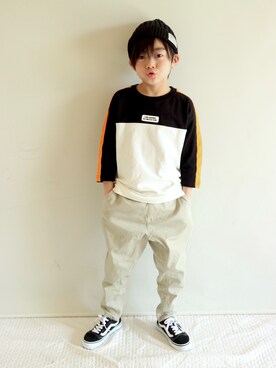 「おそ松さん」｜Su,Um,Riさん（キッズ・120cm）の春コーディネート