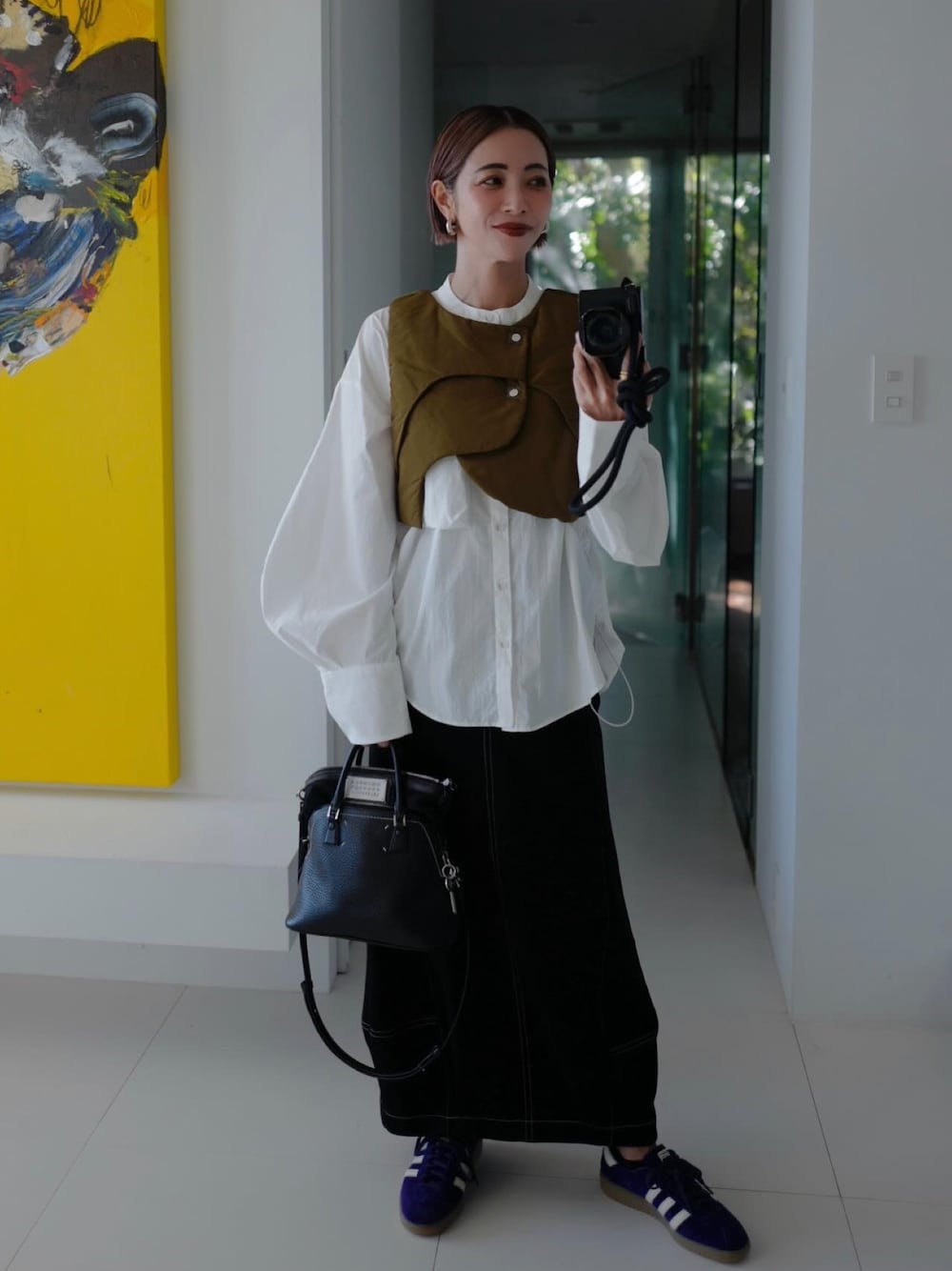 荻原桃子｜OMMOのシャツ/ブラウスを使ったコーディネート - WEAR