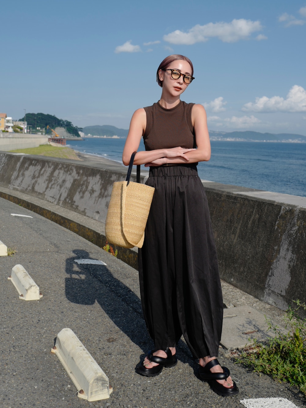 荻原桃子｜OMMOのパンツを使ったコーディネート - WEAR