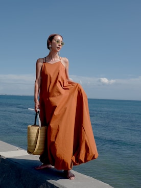 荻原桃子さん（レディース・161cm）の夏コーディネート