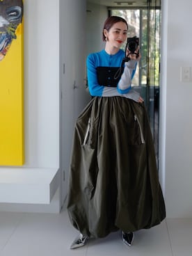 荻原桃子さんのコーディネート