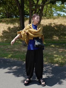 荻原桃子さん（レディース・161cm）の秋コーディネート