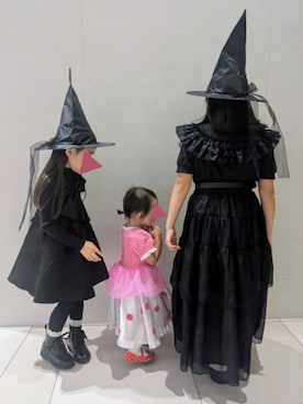 「アイテム（ワンピース/ドレス）」を使った、the_sugarsさん（キッズ・120cm）の秋コーディネート