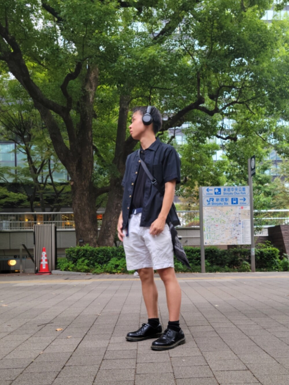 Dr. Martensのシューズを使った「夏スタイル」のメンズ人気