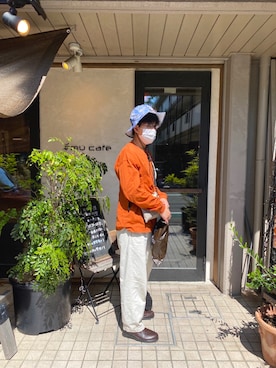 「POLO GOLF（ポロ ゴルフ）のアイテム」を使った、たいやきさん（メンズ・172cm）の春コーディネート