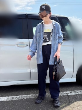 「GOOD ROCK SPEED（グッドロックスピード）のアイテム」を使った、mayuさん（レディース・160cm）の夏コーディネート