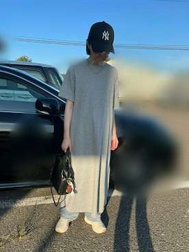 「アイテム（ワンピース/ドレス）」を使った、mayuさん（レディース・160cm・40代）の夏コーディネート
