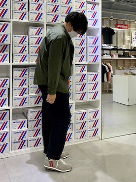 「PATRICK（パトリック）のアイテム（スニーカー）」を使った、LB_YAMAZAKIさん（メンズ・176cm）の夏コーディネート