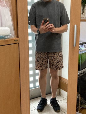 「SAS（エスエーエス）のアイテム」を使った、メタル親父さん（メンズ・182cm）の夏コーディネート
