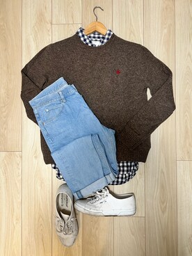 さくさん(メンズ・176cm)の春コーディネート