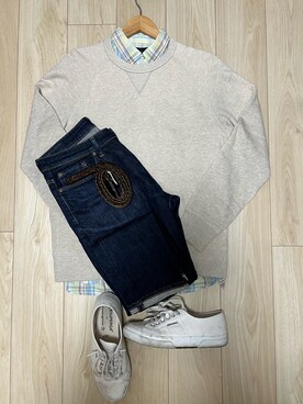 さくさん(メンズ・176cm)の春コーディネート