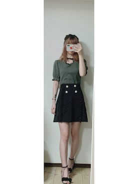 「campion（-）のアイテム」を使った、cocoa0827さん（レディース・157cm）の夏コーディネート