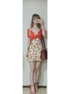 「campion（-）のアイテム」を使った、cocoa0827さん（レディース・157cm）の夏コーディネート