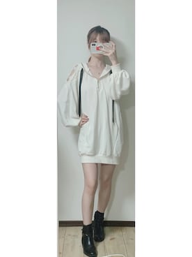 「campion（-）のアイテム」を使った、cocoa0827さん（レディース・157cm）の夏コーディネート