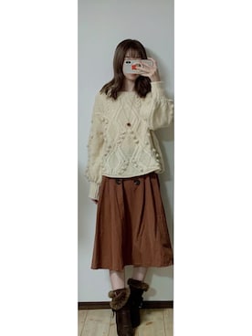 「campion（-）のアイテム」を使った、cocoa0827さん（レディース・157cm）の秋コーディネート