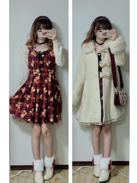 「LIZ LISA（リズリサ）のアイテム（ジャケット/アウター）」を使った、cocoa0827さん（レディース・157cm）の春コーディネート