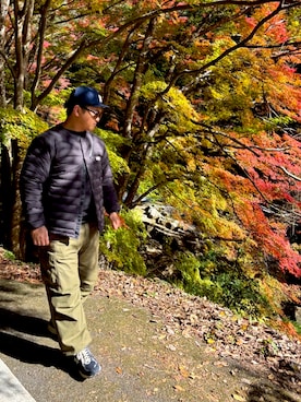 「アイテム（レッグウェア）」を使った、たぬさん（メンズ・168cm）の秋コーディネート