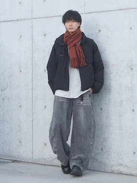 uchiさん（メンズ・177cm）の冬コーディネート