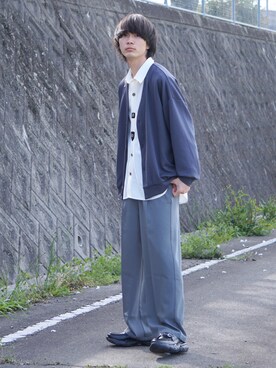 uchiさん（メンズ・177cm）の春コーディネート