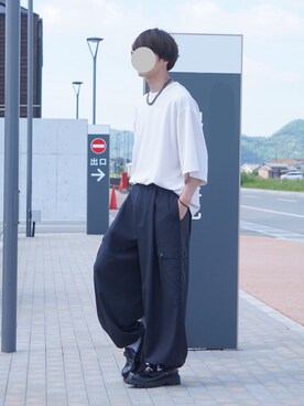 uchiさん（メンズ・177cm）の春コーディネート