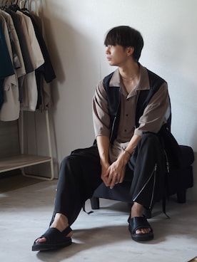 uchiさん（メンズ・177cm）の夏コーディネート