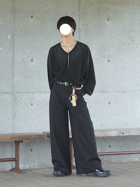 「アイテム（キーケース/キーアクセサリー）」を使った、uchiさん（メンズ・177cm）の秋コーディネート