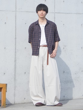 uchiさん(メンズ・177cm)の夏コーディネート