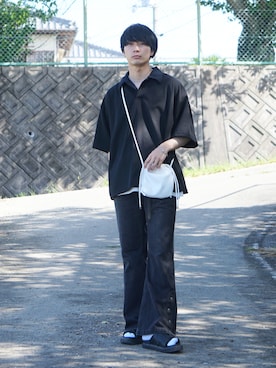 uchiさん（メンズ・177cm）の夏コーディネート