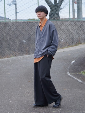 uchiさん（メンズ・177cm）の冬コーディネート