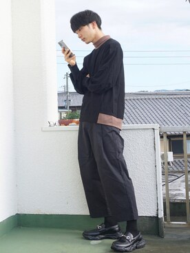 uchiさん（メンズ・177cm）の秋コーディネート