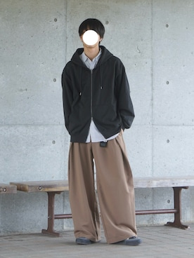 「いいね、save、フォローお願いします🤑」｜uchiさん（メンズ・177cm・20代）の秋コーディネート
