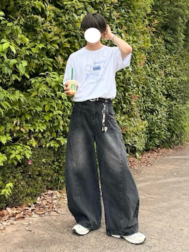 uchiさん（メンズ・177cm・20代）の夏コーディネート