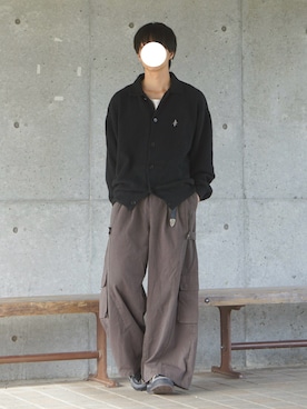「アイテム（スニーカー）」を使った、uchiさん（メンズ・177cm・20代）の秋コーディネート
