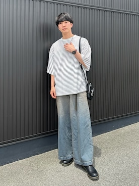 uchiさん（メンズ・177cm）の夏コーディネート