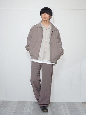 uchiさん（メンズ・177cm）の冬コーディネート