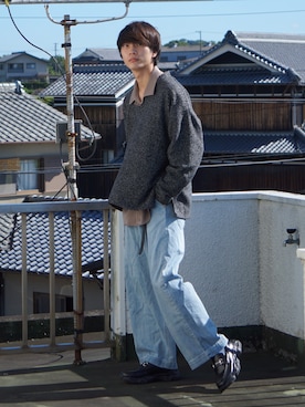 uchiさん（メンズ・177cm）の秋コーディネート