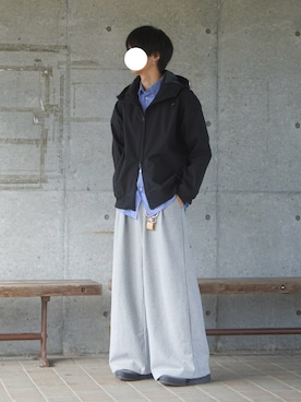 「アイテム（キーケース/キーアクセサリー）」を使った、uchiさん（メンズ・177cm）の秋コーディネート