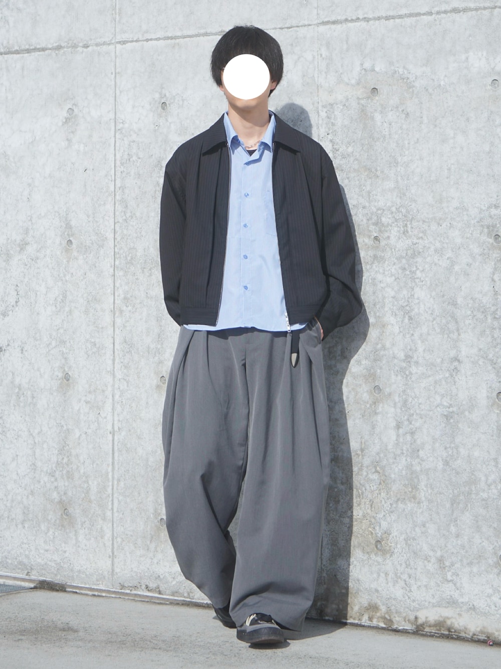 Stripe short blouson / ストライプショートブルゾンを使った人気