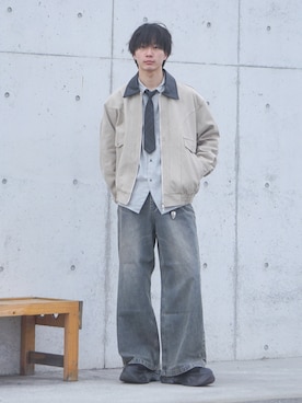 uchiさん(メンズ・177cm)の冬コーディネート