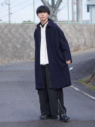 DOOPZ（ドープス）の「ルーズスリーブバルカラーコート（その他