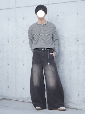 uchiさん（メンズ・177cm）の春コーディネート