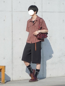 uchiさん(メンズ・177cm)の夏コーディネート
