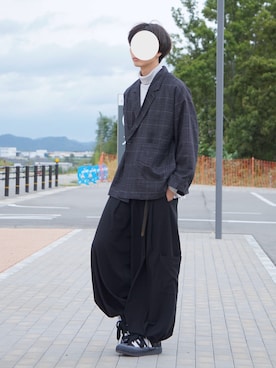 「DOOPZ（ドープス）のアイテム（ジャケット/アウター）」を使った、uchiさん（メンズ・177cm）の秋コーディネート