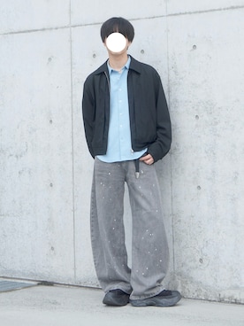 「CONVERSE ALL STAR（コンバースオールスター）のアイテム」を使った、uchiさん（メンズ・177cm）の秋コーディネート