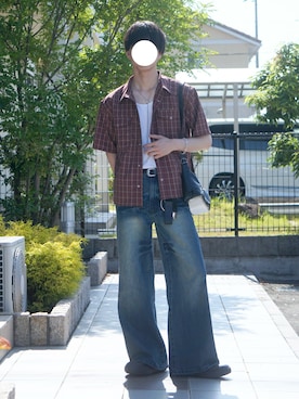 「Parts Lab.（パーツラボ）のアイテム」を使った、uchiさん（メンズ・177cm）の春コーディネート