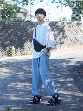 uchiさん（メンズ・177cm）の夏コーディネート