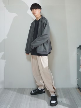 uchiさん（メンズ・177cm）の春コーディネート