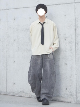 「epnok（エプノック）のアイテム」を使った、uchiさん（メンズ・177cm）の春コーディネート